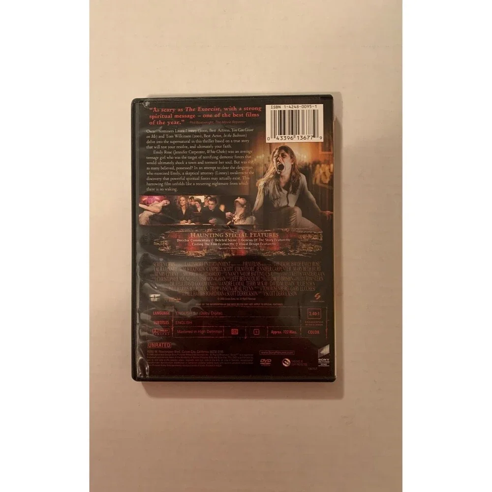 The Exorcism of Emily Rose DVD
